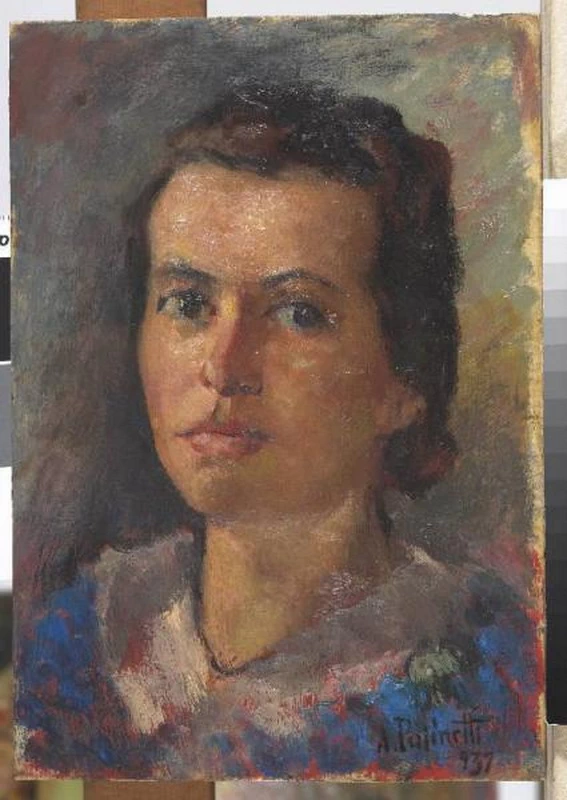 25-Bozzetto per il ritratto della signorina Pia Meneghini-Sistema Museale Montichiari Musei. Civica Pinacoteca Antonio e Laura Pasinetti  
